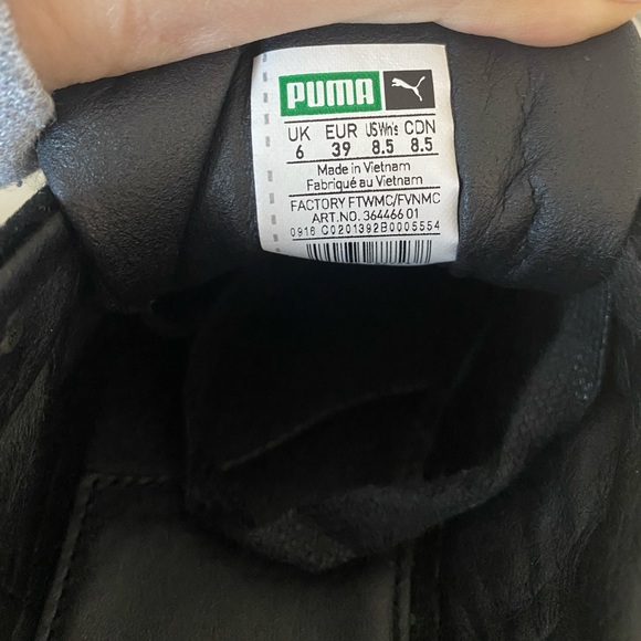 Puma Creeper Velvet x Fenty by Rihanna Puma “Black” - Picture 3 of 3